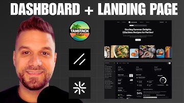 How to Build a Full Landing Page & Dashboard (TanStack Start + Shadcn)