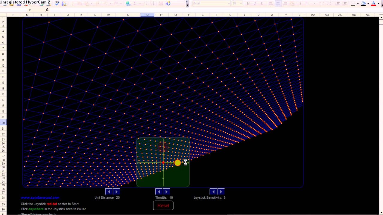 Code To Turn Excel Into Flight Simulator