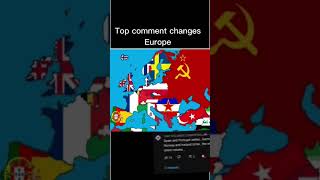 Top comment changes Europe #popular #viral #shorts #countries #trend #comment #top #natok2022 #vs