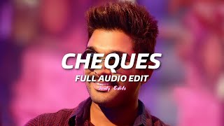 Cheques - Shubh - [full edit audio] -  (most demanded)