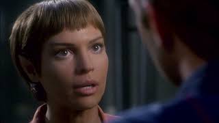 T'pol gives Trip a motivational speech