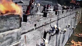 【功夫電影】戚家軍與倭寇大軍決戰，10武功高手們守在城牆，竟要抵擋不住倭寇進攻  ⚔️  抗日  Mma | Kung Fu