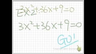 Quadratic Equation Project
