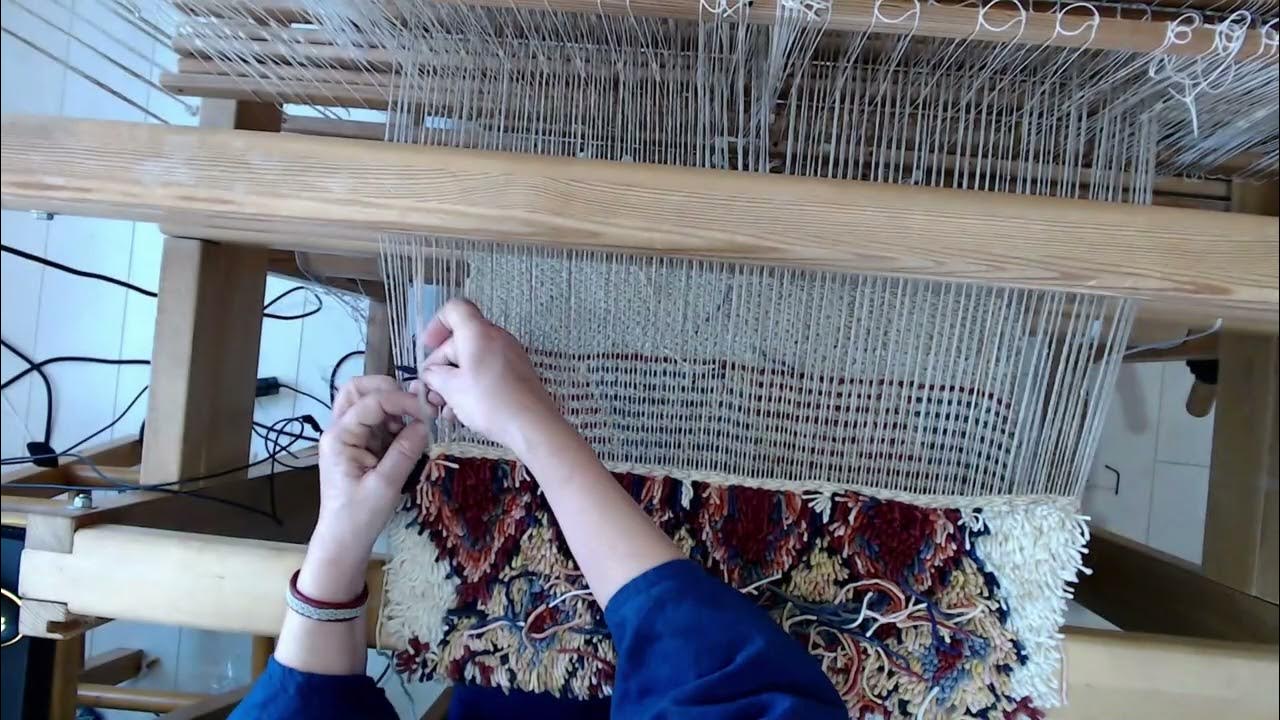 Rya Rug Weaving Hämeenlinna Ryijy YouTube