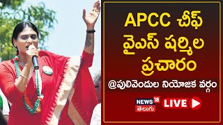 YS Sharmila LIVE | పులివెందులలో ఎన్నికల ప్రచారం | Andhra Congress | YS Jagan | AP Elections 2024