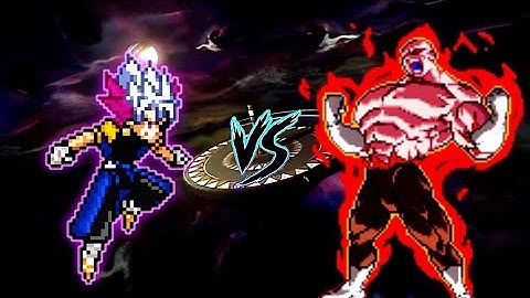 Gogetto Ultra Ego Instinct V2 OP VS Jiren V2 OP (Zeed) in Jump Force Mugen