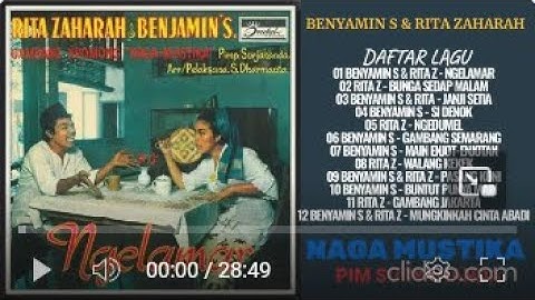 BENYAMIN S & RITA ZAHARA  -  NGELAMAR FULL ALBUM