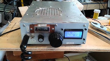 Retrofittng and Old XCVR with an Arduino/AD9850 + 8X2 Blue LCD