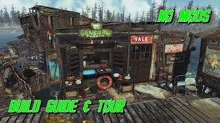Dockside General Store - 15 min build & tour (no mods) FALLOUT 4
