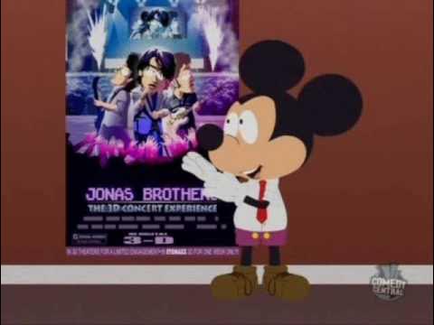 Jonas Brothers Get Owned By Mickey Mouse (South Park)