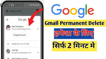 How to Delete Gmail Account | Delete Google Account permanently