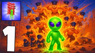 👽Alien Raid Monster Evolution Gameplay Walkthrough Part 1 – Invasion Begins! (Android, iOS) screenshot 5