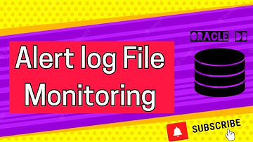 ALERT LOGFILE MONITORIG ENGLISH - Oracle Database