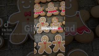 Gingerbread Man  คุกกี้ขนมปังขิง #shorts #bakingclass #dailyciousbakery #gingerbread