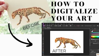 How to Digitalize Your Art | Using Affinity Photo