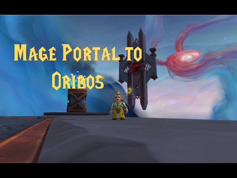 Mage Portal To Oribos in Shadowlands