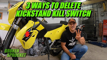 3 Ways To Delete Kickstand Kill Switch on DRZ400