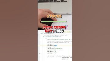 BUY SELL stocks using Algo trading Python in Simple steps