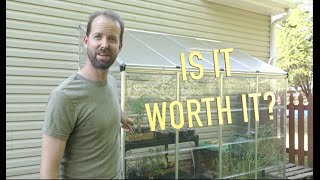 Palram 8ft.x4ft. Lean To Growhouse - A YEAR LATER