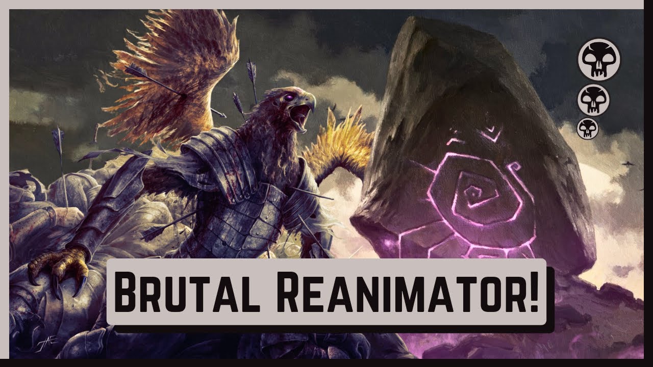 💀 Моно Чёрный Реаниматор! | По стандарту Оменпатов! | MTG Arena