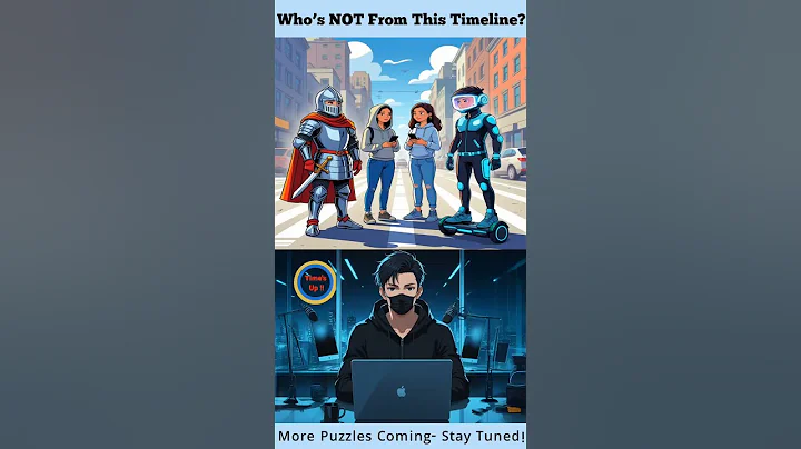 Who’s NOT From This Timeline? 🔍⏳ Only 1% Notice It! #puzzle #shorts