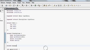 CRUD na Linguagem C Parte 2 - Criando as estruturas struct