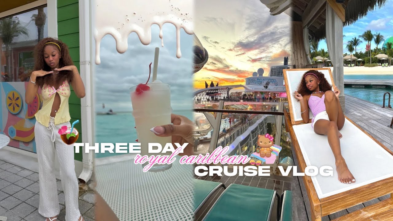 TRAVEL VLOG🗺️| come cruising with me!!! (friends, family, private island, bahamas, etc)