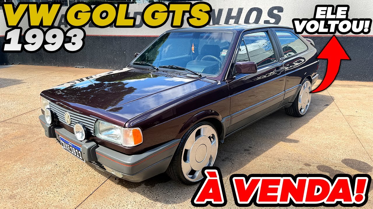 VW GOL GTS 1993  * À VENDA *