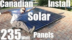 Installing Solar Panels On The Roof 