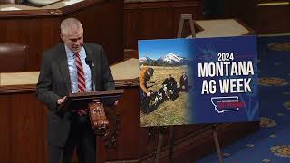 Rep. Rosendale celebrates Montana Ag Week on the House Floor