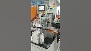 Vacuz Prismatic Lithium Battery Automatic Sorting Machine +Battery Insulation Paper Sticking Machine
