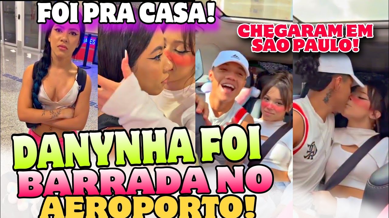 BABADO! DANYNHA NÃO VIAJOU PARA SÃO PAULO E VOLTOU PRA CASA+ BEIJINHO DE KAMYLINHA E ANDYN NO CARRO😳