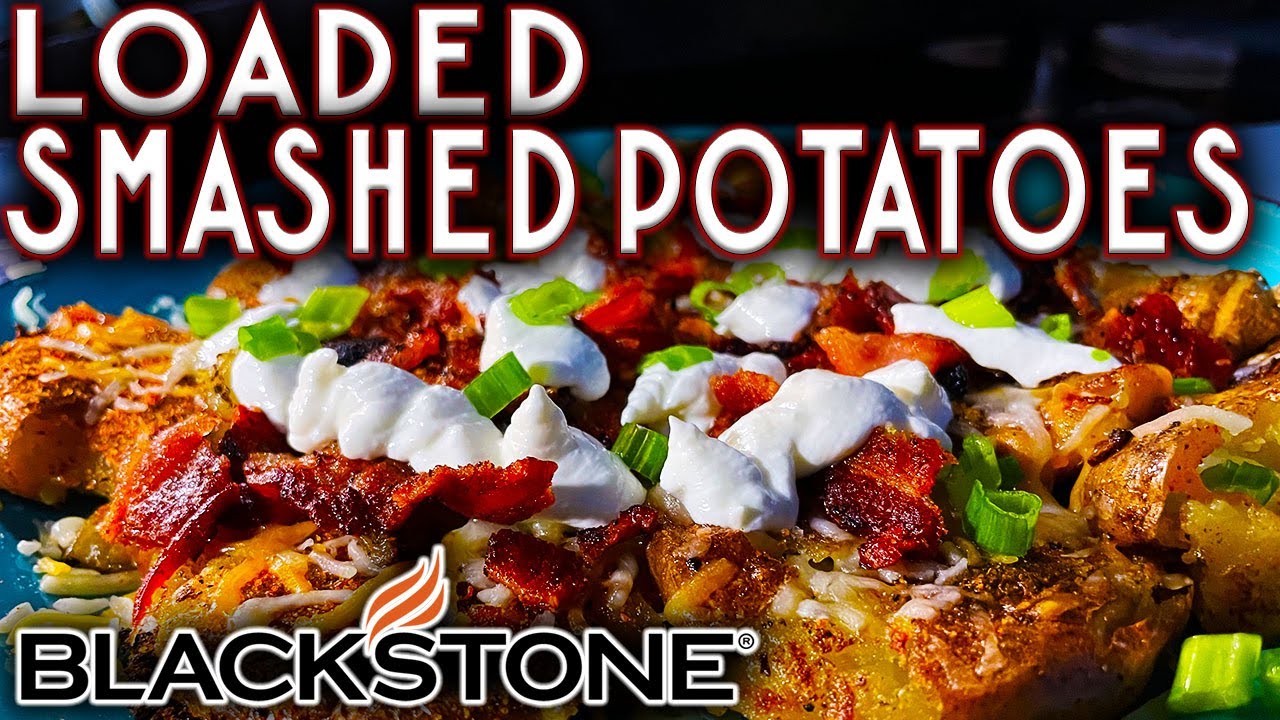 Best Loaded Smashed Potatoes Recipe - How To Make Loaded Smashed