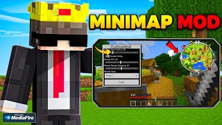 🗾MCPE 1.26+ Minimap Mod | Best Minecraft PE Minimap Addon with Waypoints & Live Map🗺️