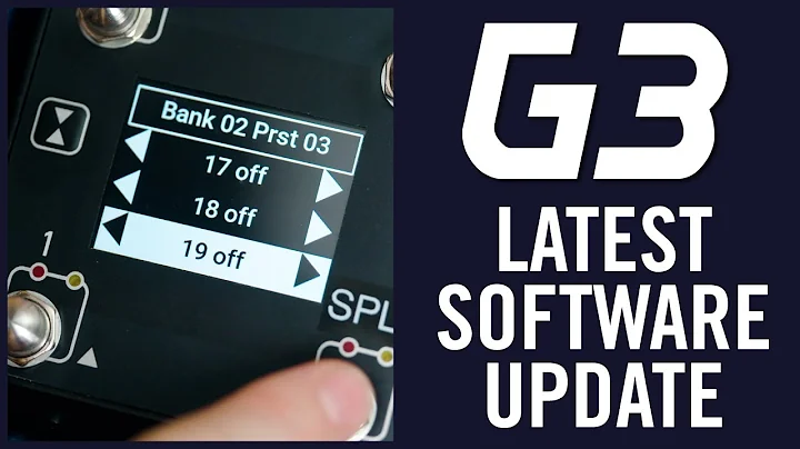 TheGigRig G3 software update