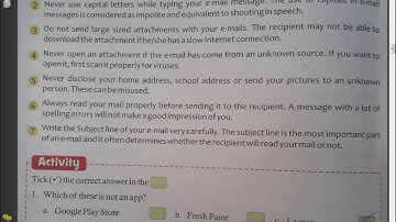 Computer-CLASS-VI-Chapter-10-Internet Banking and Email-LEC-3(27th Jan)-SESSION-2020-21