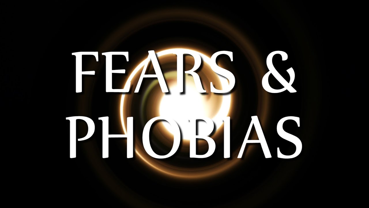 Resultado de imagen de fears and phobias