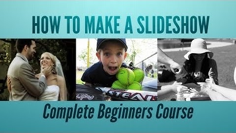 How to Make a 5 Minute Slideshow in iMovie | Video School Online