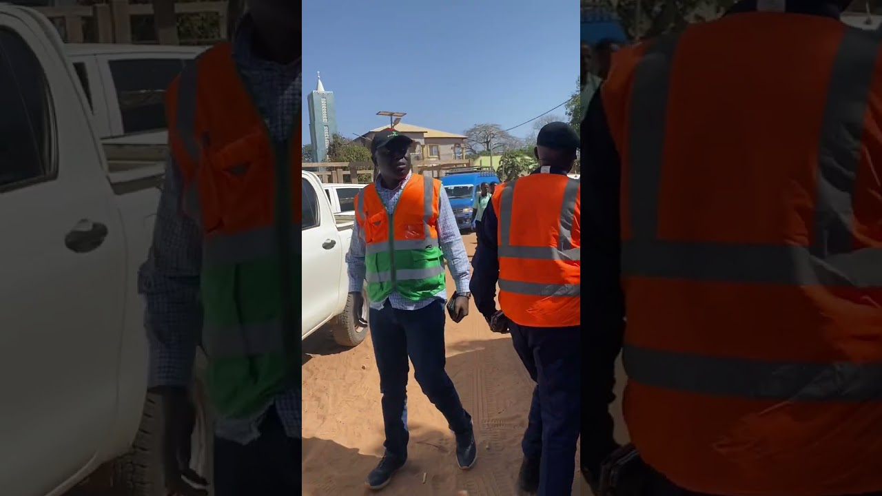 MOTWI visited ongoing road constructions nationwide 