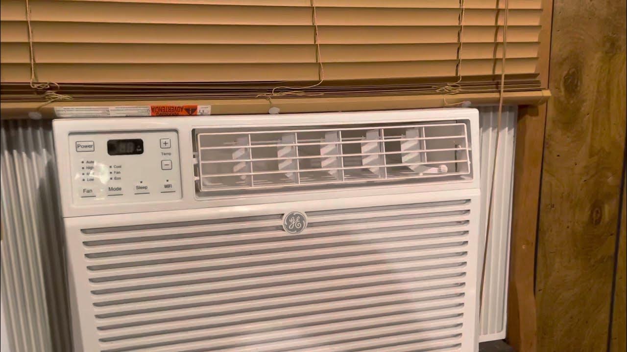 My 2020 GE (General Electric) Window Air Conditioner YouTube