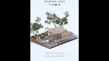 Landscape animation #sketchup #lumion