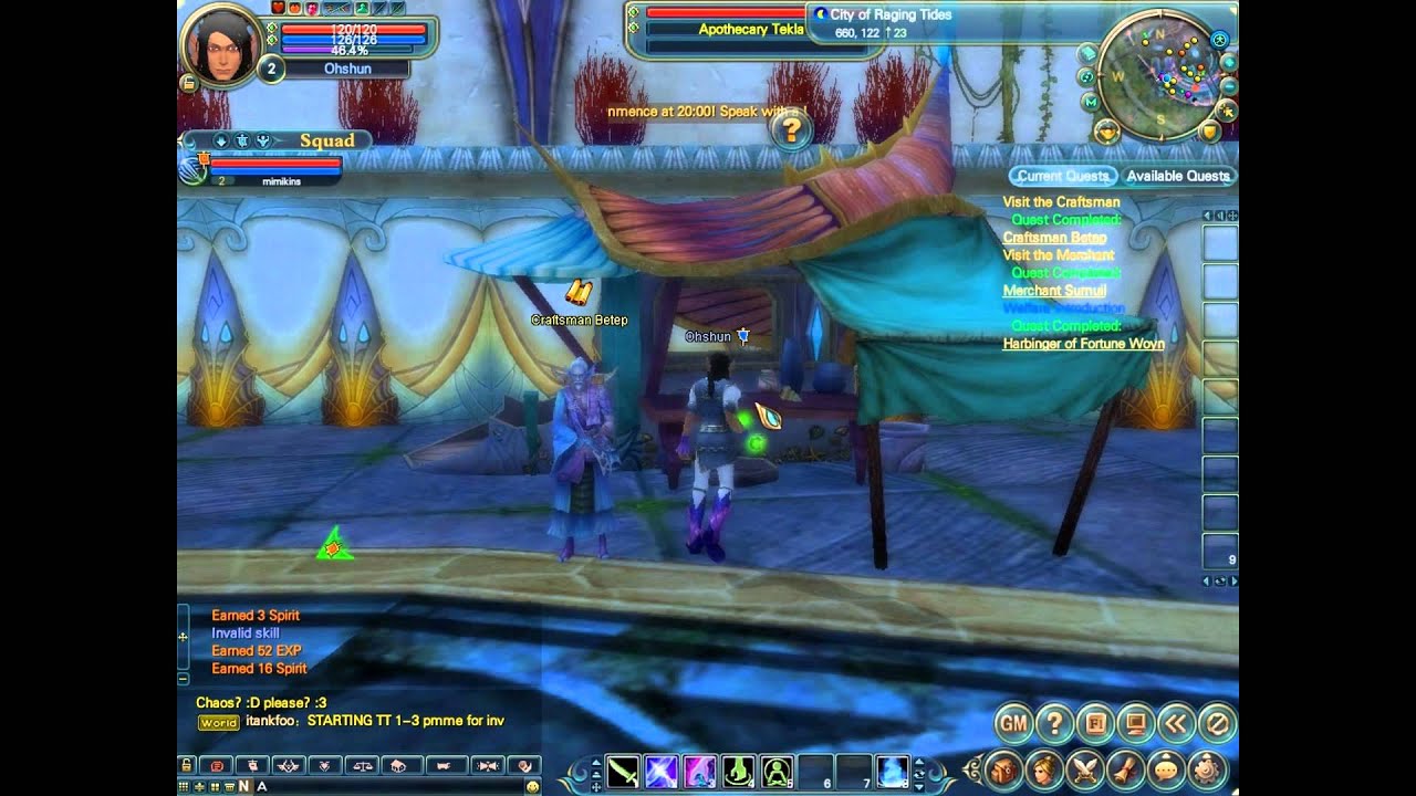 Tideborn Quest #2 ≈ City of the Raging Tides