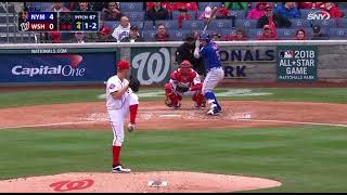 NYM@WSH: David Wright hits a two out single in the top of the fourth inning