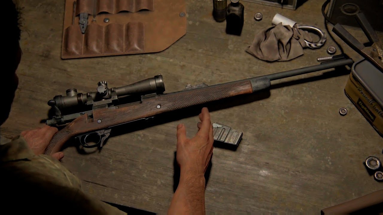 THE LAST OF US PART 1 REMAKE Workbench Weapon Upgrade YouTube