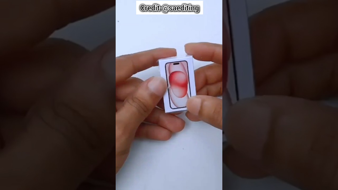 iPhone 16 pro max mini moblie unboxing 📱💖🎀🪭