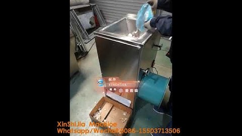 garlic breaking machine