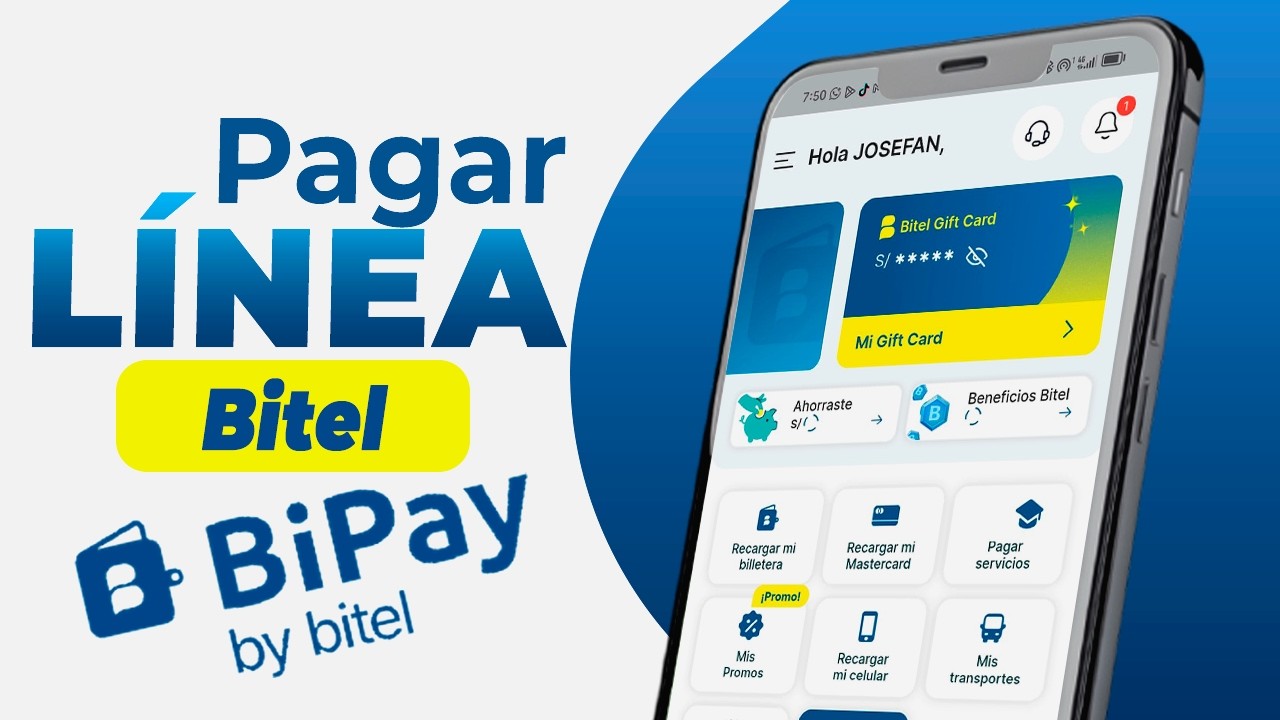 Max Bitel Cómo Pagar Mi Línea Bitel Por BIPAY (ACTUALIZADO) - YouTube