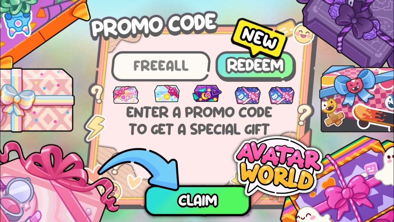 ALL NEW PROMO CODES 😱 FOR LIMITED GIFTS 🎁 IN AVATAR WORLD 