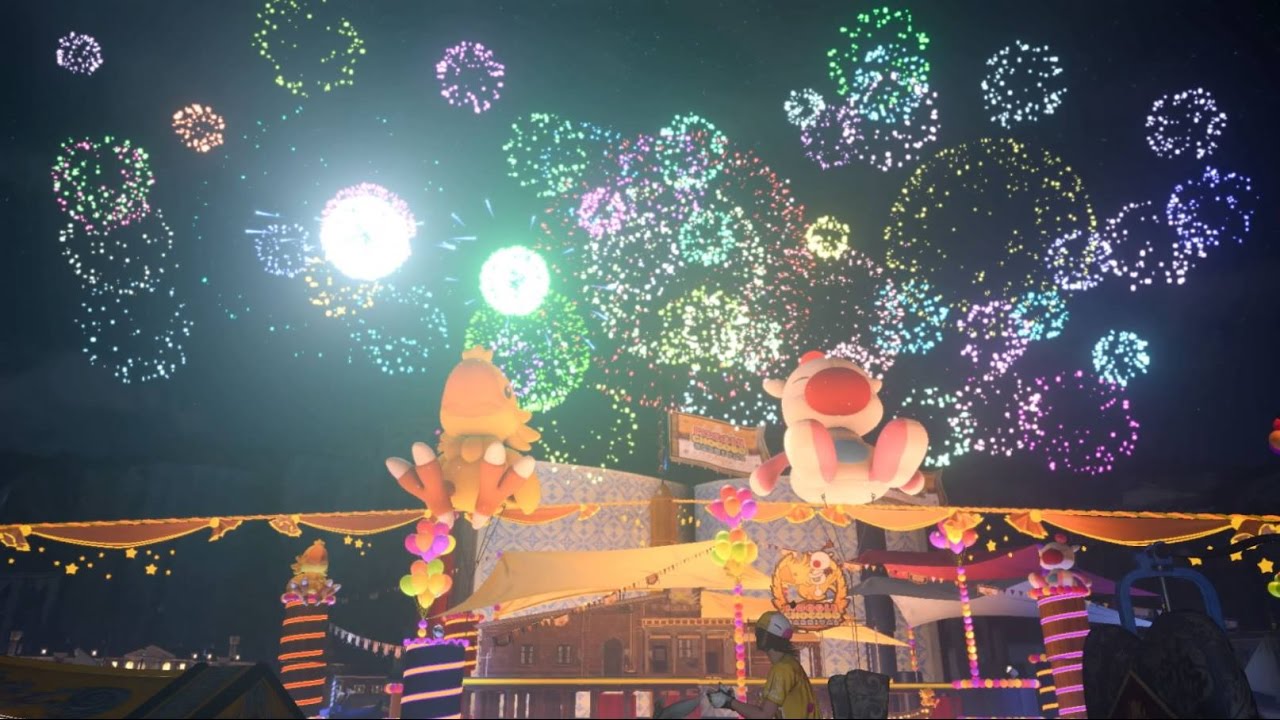 FINAL FANTASY XV Moogle Chocobo Carnival Gameplay #2 The End (PS4) games people play