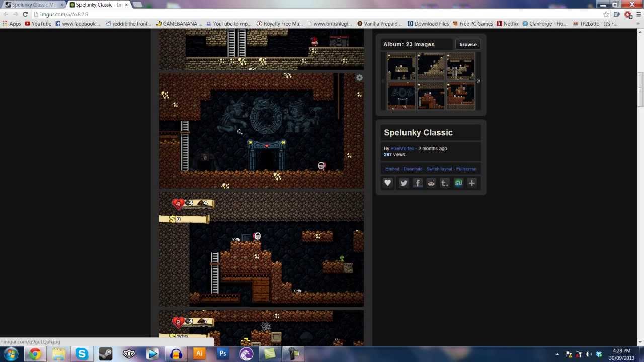 Spelunky html5 glitches